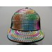 D&Y  RAINBOW STUDDED  ONE SIZE ADJUSTABLE SNAPBACK BALL CAP HAT   eb-71835214